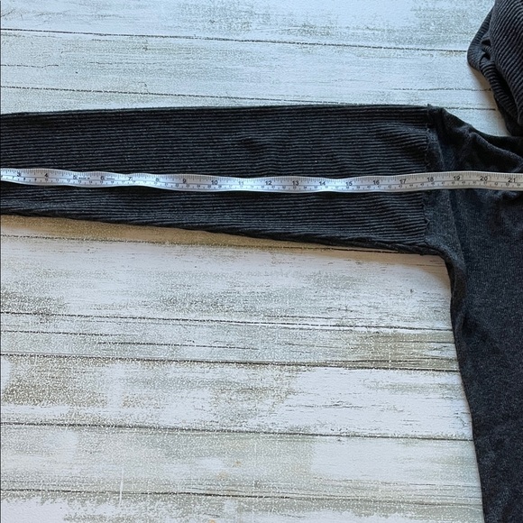 Bordeaux Charcoal Cowl Neck Sweater - Picture 8 of 9